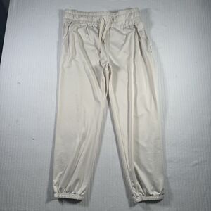 Reebok Womens Sweatpants XXL White  Jogger Pants Loungewear High Waist